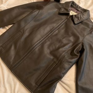 Eddie Bauer Size Small Leather Jacket